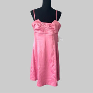 NWT RW&CO Pink Satin Evening Dress